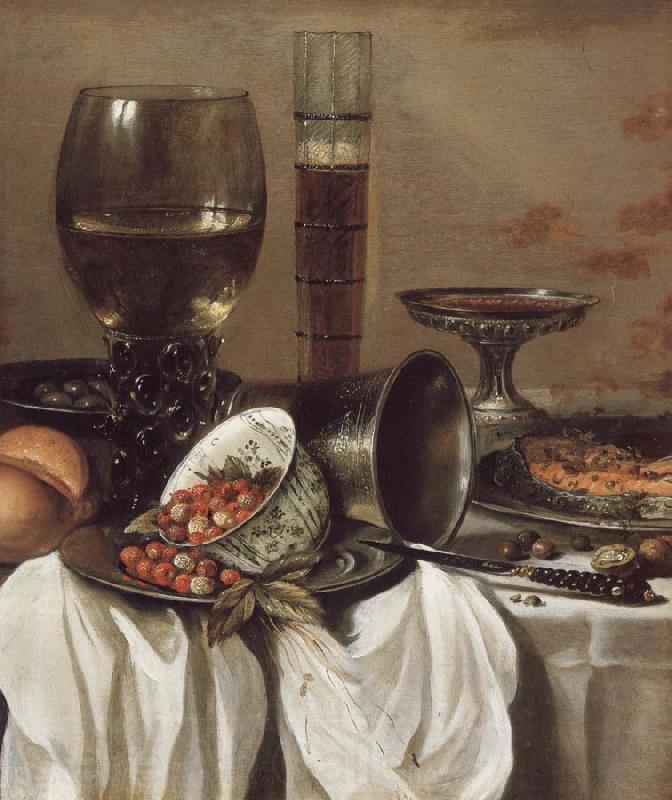 Pieter Claesz Still Life with Drinking Vessels Germany oil painting art